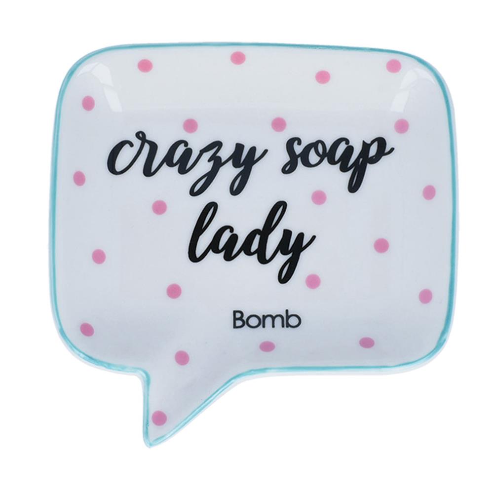 Bomb Cosmetics Crazy Soap Lady Soap Dish £6.29